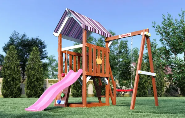 Изображение товара Игровой комплекс Савушка TooSun-15 / CTS-15-РОЗ (розовый)