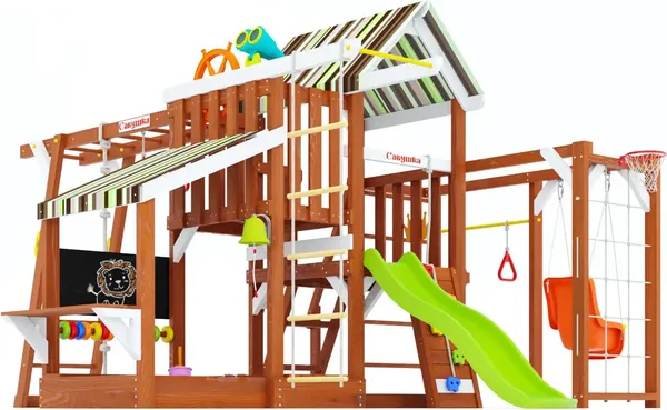 Изображение товара Игровой комплекс Савушка TooSun-14 / CTS-14-САЛ (салатовый)