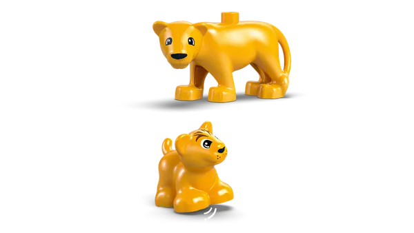 Изображение товара Конструктор Lego Duplo Семейства диких животных: Пингвины и Львы / 10442