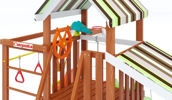 Изображение товара Игровой комплекс Савушка TooSun-13 / CTS-13-САЛ (салатовый)