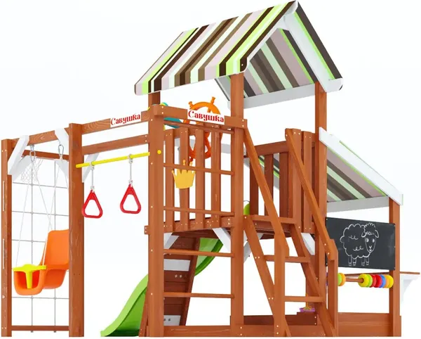 Изображение товара Игровой комплекс Савушка TooSun-13 / CTS-13-САЛ (салатовый)