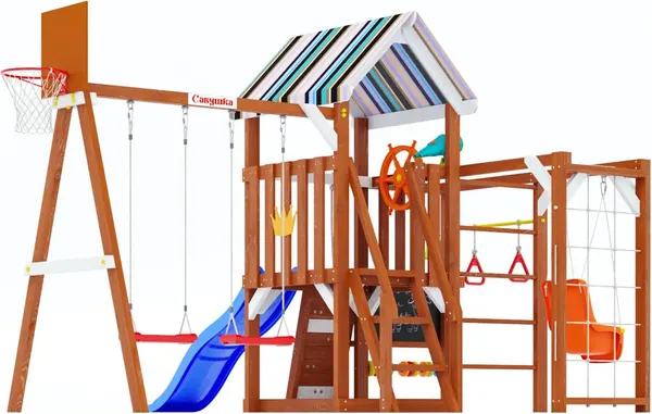 Изображение товара Игровой комплекс Савушка TooSun-12 / CTS-12-СИН (синий)