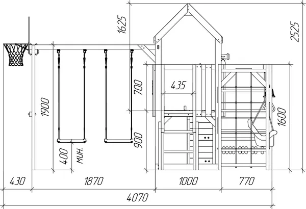 Изображение товара Игровой комплекс Савушка TooSun-12 / CTS-12-САЛ (салатовый)