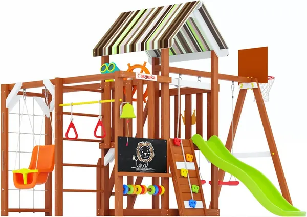 Изображение товара Игровой комплекс Савушка TooSun-12 / CTS-12-САЛ (салатовый)