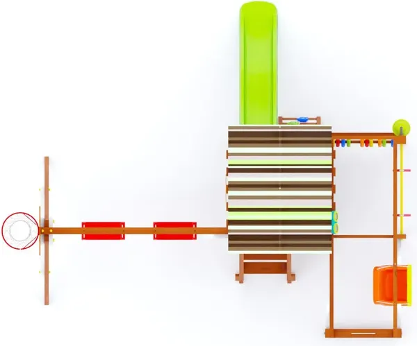 Изображение товара Игровой комплекс Савушка TooSun-12 / CTS-12-САЛ (салатовый)