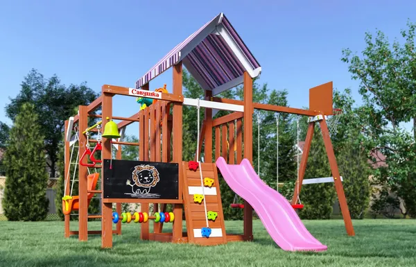 Изображение товара Игровой комплекс Савушка TooSun-12 / CTS-12-РОЗ (розовый)