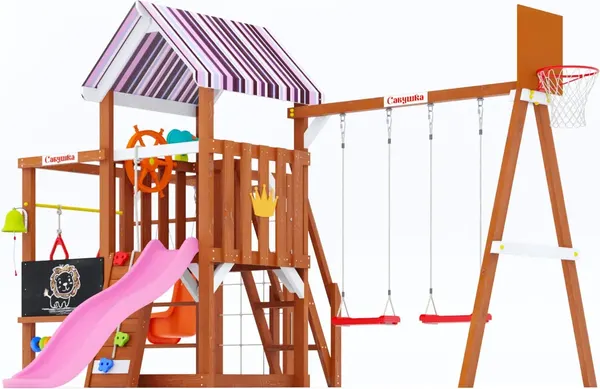 Изображение товара Игровой комплекс Савушка TooSun-12 / CTS-12-РОЗ (розовый)