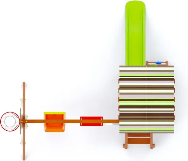 Изображение товара Игровой комплекс Савушка TooSun-11 / CTS-11-САЛ (салатовый)