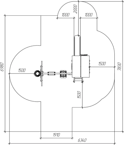 Изображение товара Игровой комплекс Савушка TooSun-11 / CTS-11-САЛ (салатовый)