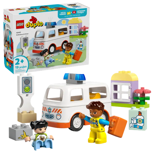Изображение товара Конструктор Lego Duplo Скорая помощь и водитель / 10447