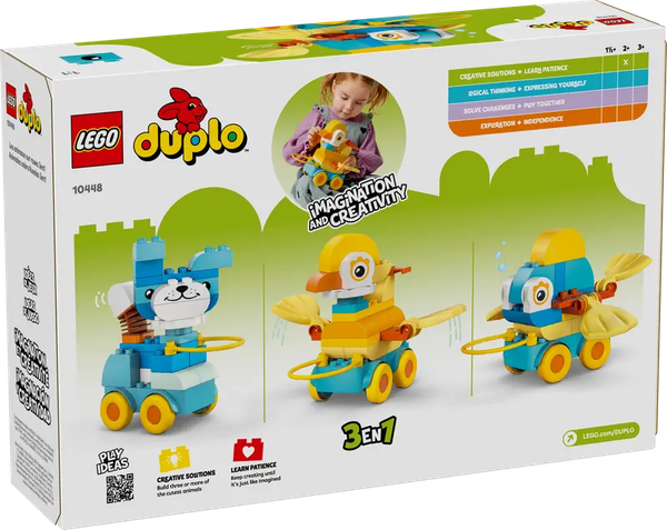Изображение товара Конструктор Lego Duplo Животные на колесах 3в1 / 10448
