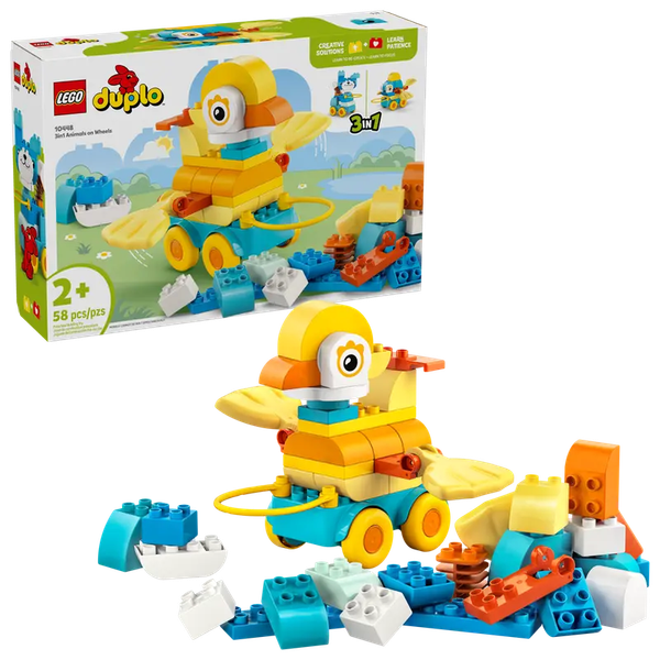 Изображение товара Конструктор Lego Duplo Животные на колесах 3в1 / 10448