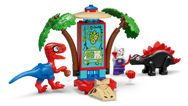 Изображение товара Конструктор Lego Marvel Битва динозавров Спайди и Гобби возле домика на дереве (11200)