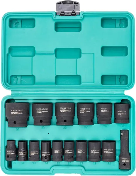 Изображение товара Набор головок слесарных FORSandTUNE FORSandTUNE-4177-5MPB / 62901