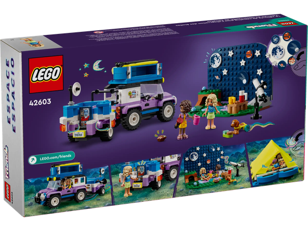 Изображение товара Конструктор Lego Friends Автомобиль для кемпинга для наблюд. за звездами / 42603