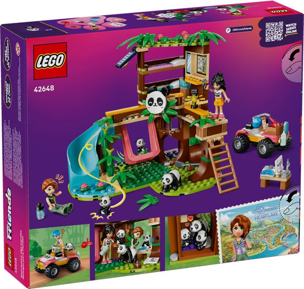 Изображение товара Конструктор Lego Friends Уход за животными в заповеднике панд / 42648