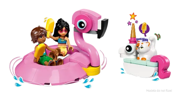 Изображение товара Конструктор Lego Friends Вечеринка у бассейна с единорогами и фламинго / 42658