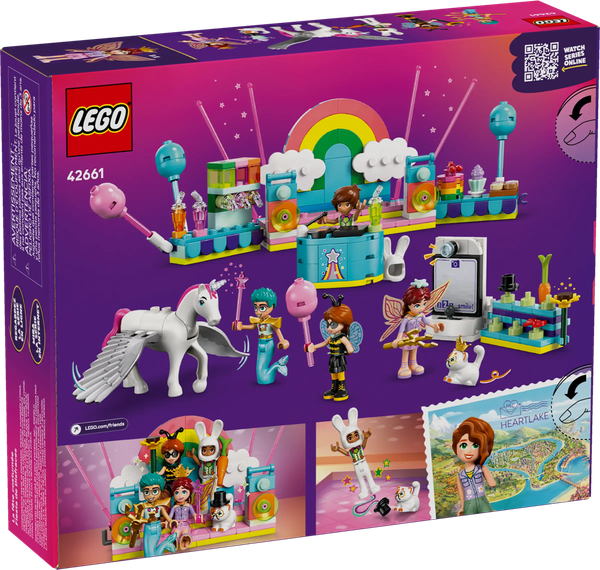 Изображение товара Конструктор Lego Friends Костюмированная вечеринка с единорогом и феей / 42661