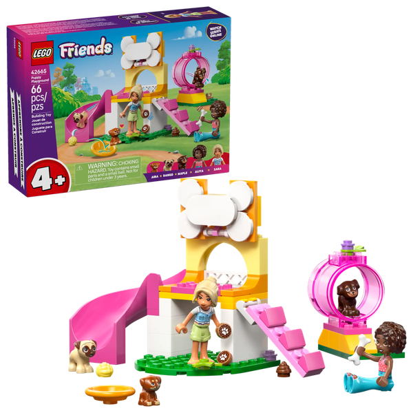 Изображение товара Конструктор Lego Friends Игровая площадка для щенков / 42665