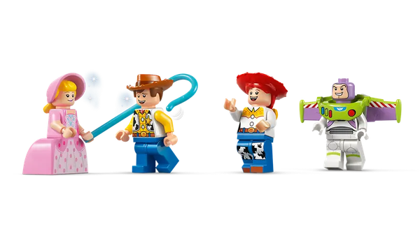 Изображение товара Конструктор Lego Disney История игрушек: Праздничный поезд и радиоуправл. машинка (43264)