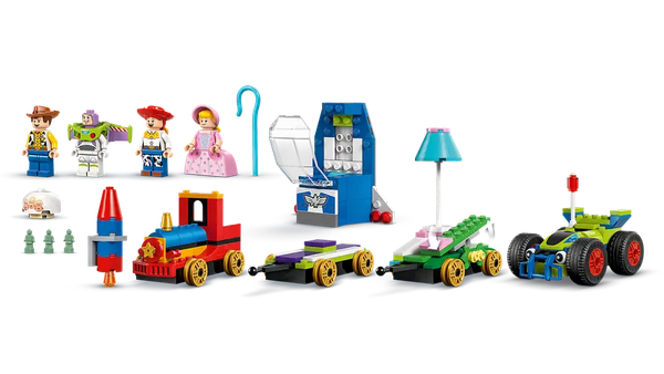 Изображение товара Конструктор Lego Disney История игрушек: Праздничный поезд и радиоуправл. машинка (43264)