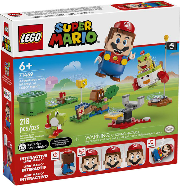 Изображение товара Конструктор Lego Super Mario Приключения с интерактивным Марио 71439