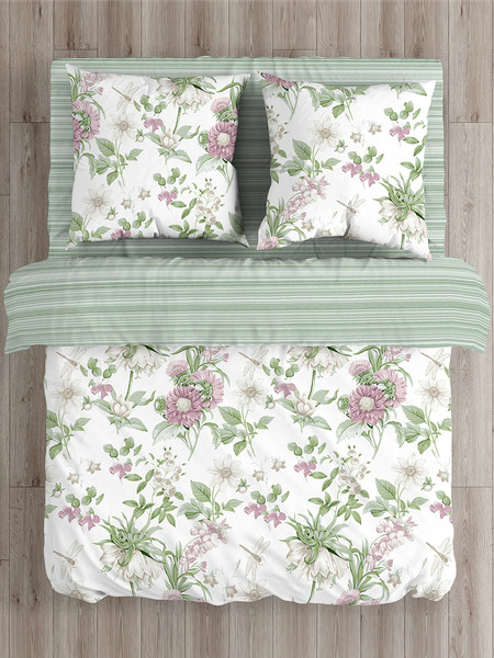 Изображение товара Комплект постельного белья ВАСИЛИСА 1.5 9878/1