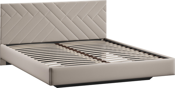 Изображение товара Полуторная кровать ТриЯ Кевия Тип 1 140x200 (велюр Confetti Smoke)