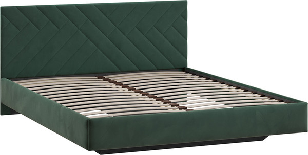 Изображение товара Двуспальная кровать ТриЯ Кевия Тип 1 180x200 (велюр Confetti Deep forest)