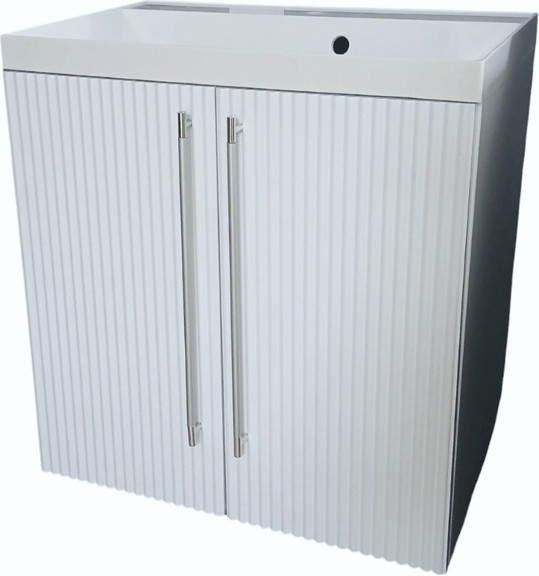 Изображение товара Тумба под умывальник Garda Glory 78н_600 / 25.78н.600.PVC (белый глянец)