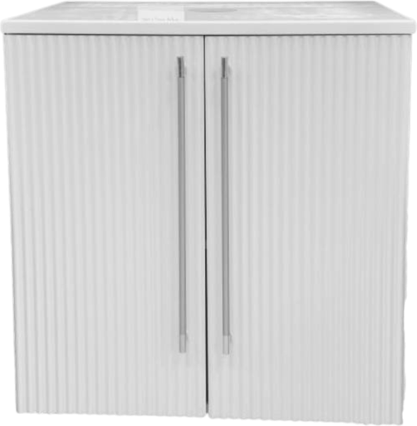 Изображение товара Тумба под умывальник Garda Glory 78н_600 / 25.78н.600.PVC (белый глянец)