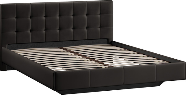 Изображение товара Двуспальная кровать ТриЯ Эмма Тип 1 180x200 (велюр Confetti Stone)