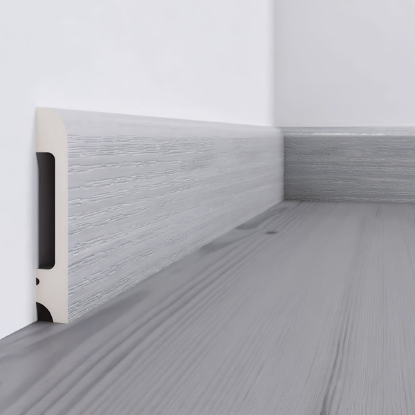 Изображение товара Плинтус SOLID 8 UHD 05/80 (2.4м, дуб серебристый)