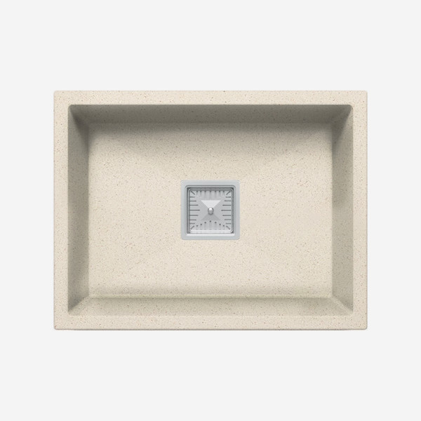 Изображение товара Мойка кухонная Polygran Blade 550 (кремовый)