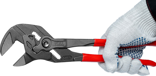Изображение товара Клещи переставные VOLL Cobra с кулачковым приводом L-12" 300мм / 5.22300