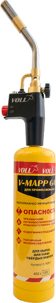 Изображение товара Горелка газовая VOLL VS-МАПП US 1" c пьезоподжигом / 9.14005