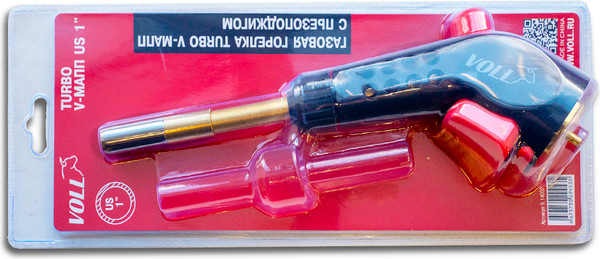 Изображение товара Горелка газовая VOLL Turbo-V МАПП US 1" c пьезоподжигом / 9.14002