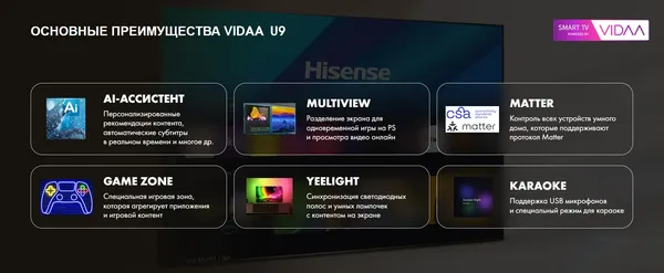 Изображение товара Телевизор Hisense 40" 40A5Q RU