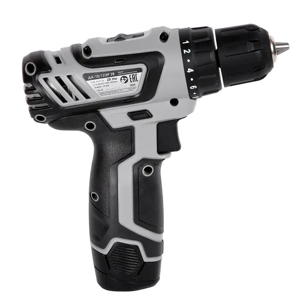 Изображение товара Аккумуляторная дрель-шуруповерт Интерскол ДА-10/12ЭР (595.2.1.20)