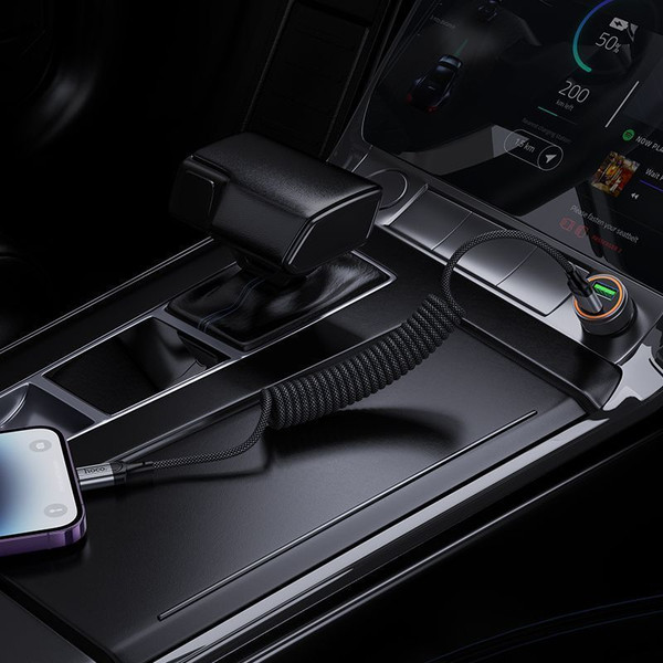 Изображение товара Кабель Hoco X121 Type-C to Lightning (1.5м, черный)