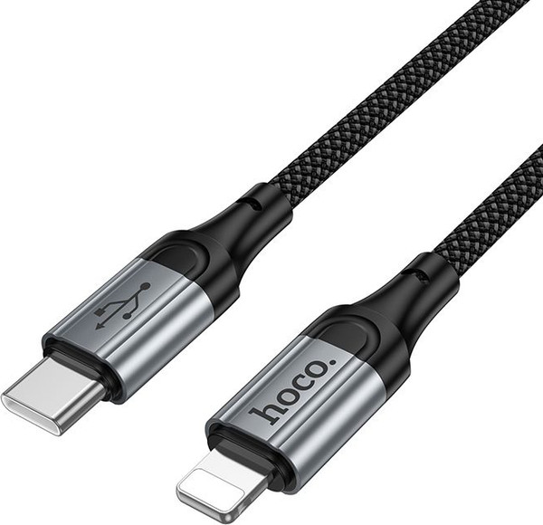 Изображение товара Кабель Hoco X121 Type-C to Lightning (1.5м, черный)