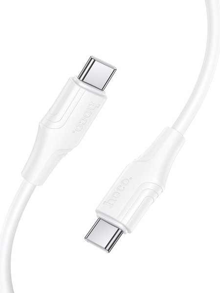 Изображение товара Кабель Hoco X124 Type-C to Type-C (1м, белый)