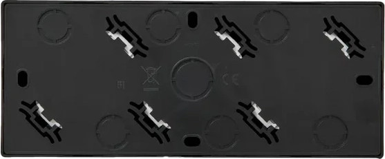 Изображение товара Розетка Lezard Leto 752-4200-127BUP (черный бархат)