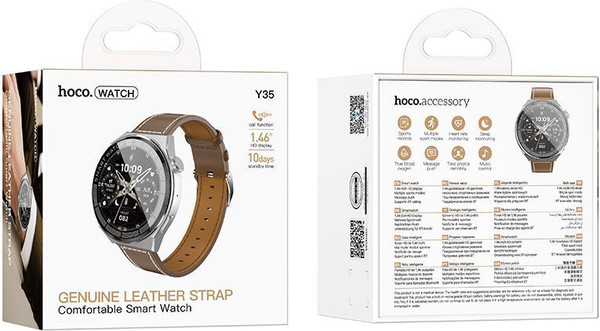 Изображение товара Умные часы Hoco Y35 Call Version (серебристый)