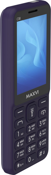 Изображение товара Мобильный телефон Maxvi C38 (фиолетовый)