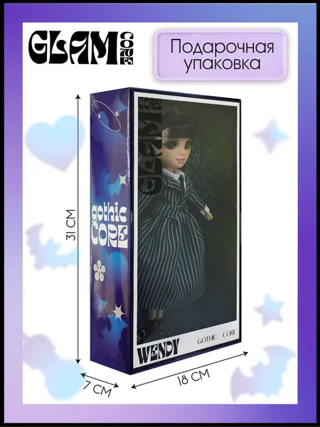 Изображение товара Кукла Funky Toys Венди Gothic Core / GC2509