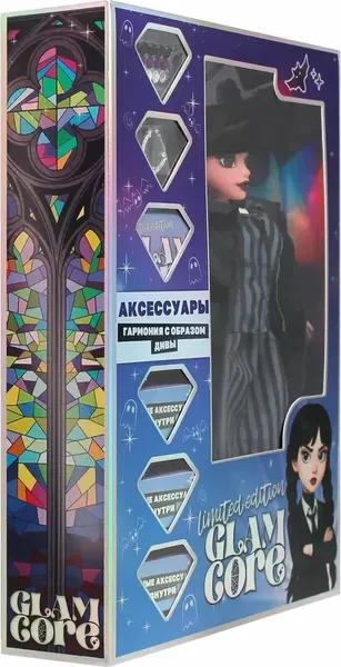 Изображение товара Кукла с аксессуарами Funky Toys Glam Core Венди / FT00009