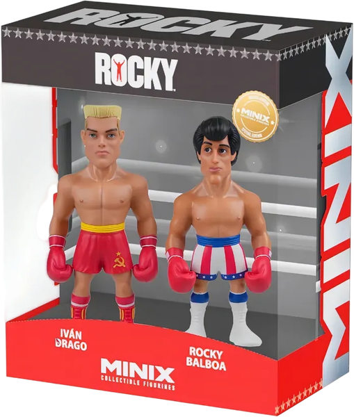 Изображение товара Набор фигурок коллекционных Minix Рокки Бальбоа и Иван Драго / 19243