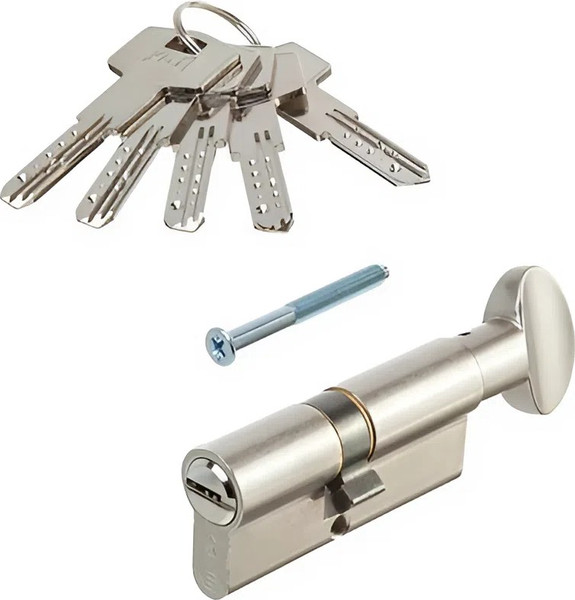 Изображение товара Цилиндровый механизм замка Kale Kilit 164 BМ 70(30+10+30) (никель)