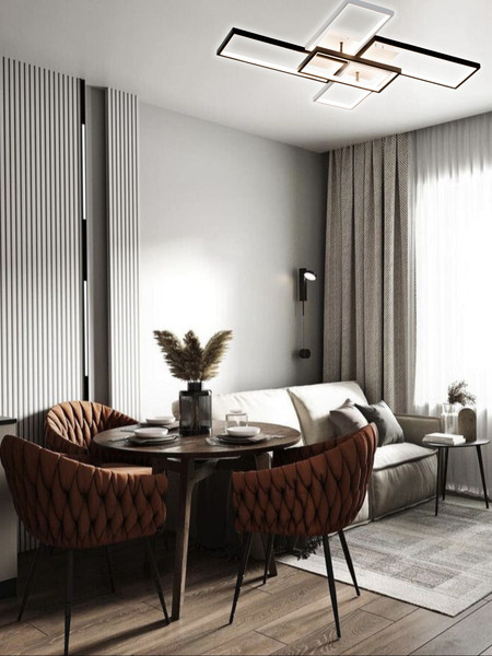 Изображение товара Люстра Aitin-Pro D6558/5 (белый/черный)